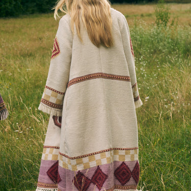 Vanilla Kullu Wool Coat