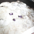 AMETHYST: It has unique metaphysical abilities to calm the mind & inspire a meditative state. It activates the third eye, crown, and etheric chakras, boosting cognitive perception, intuition, and feelings of connectedness with the universe.